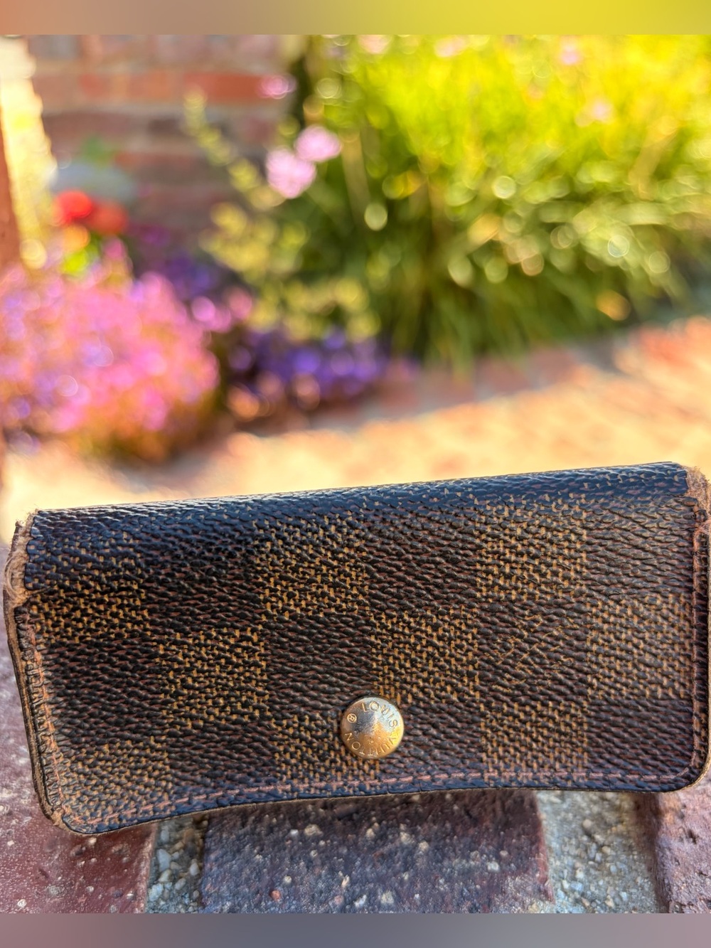 Louis Vuitton Monogram Damier KeyCase 2007 France Datecode Authentic